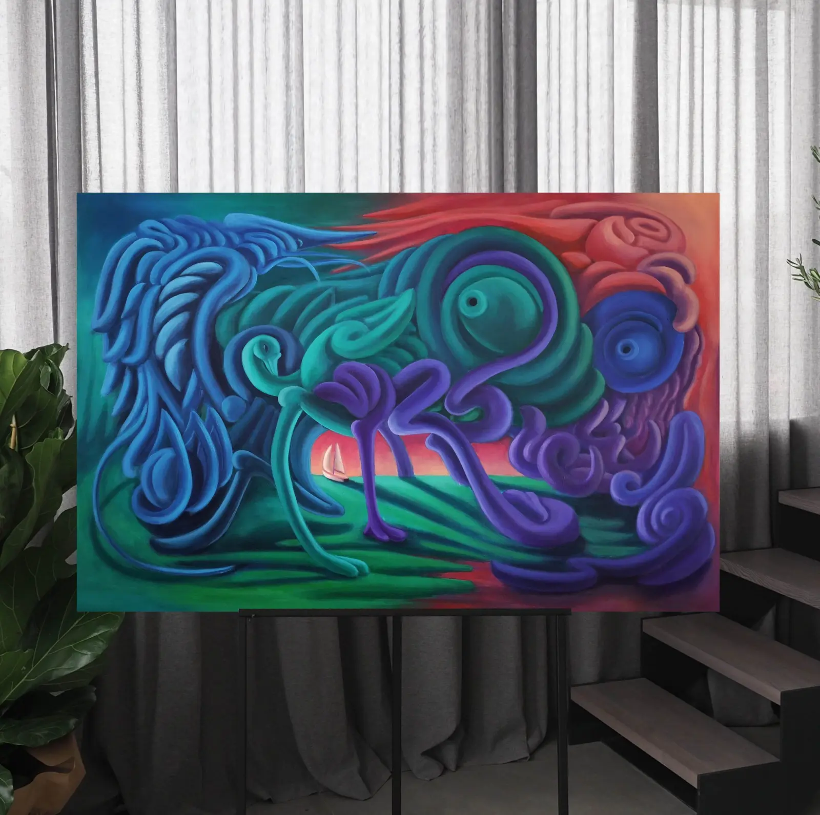 Chameleon. Hiding Soul. by Rolandas Žigonis, additional view