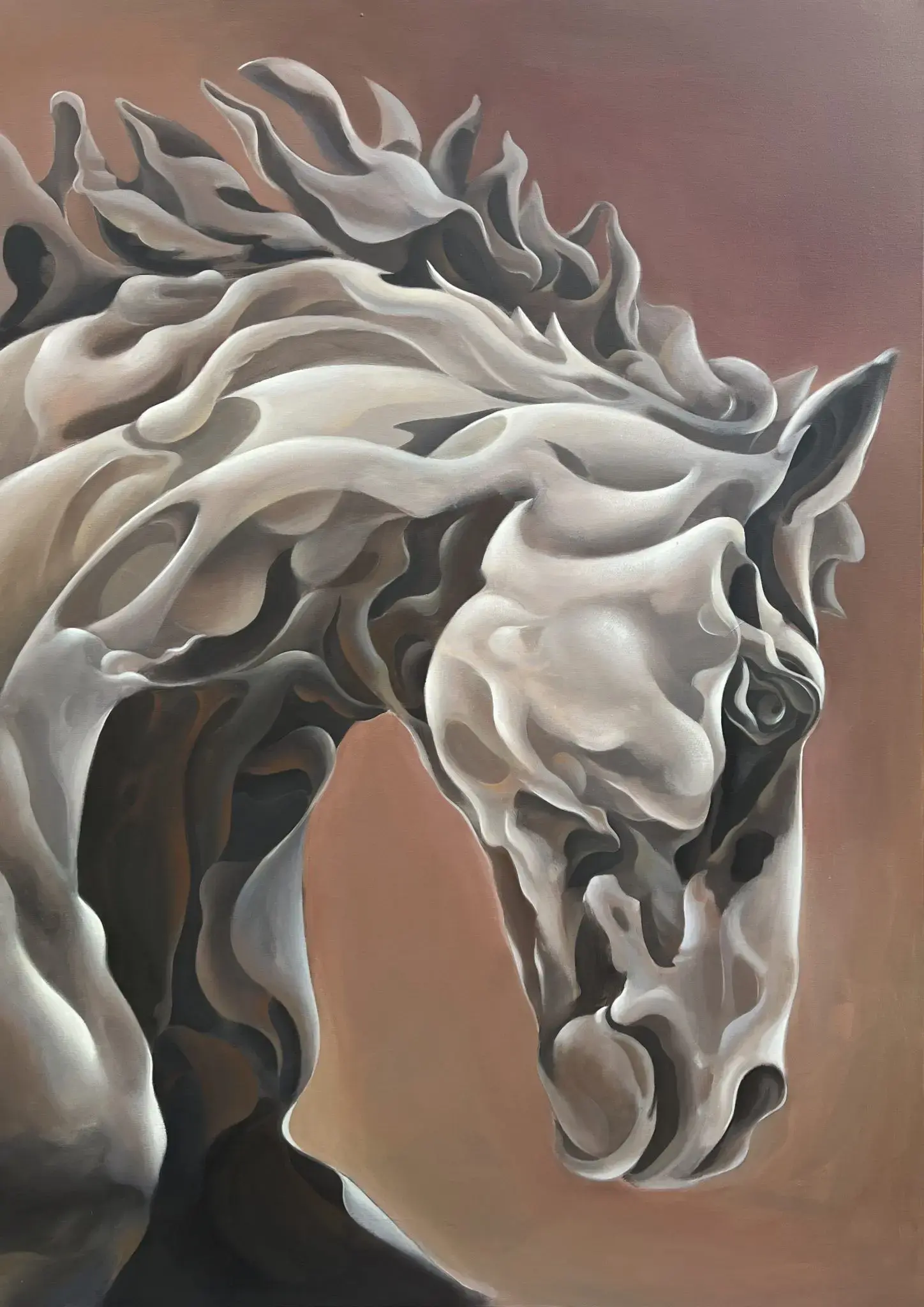 Morning Star Horse by Rolandas Žigonis