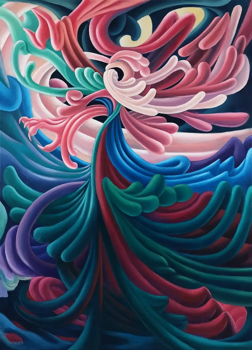 The New Sun. An Earth Virgin Dance With a Bird of Fire by Rolandas Žigonis
