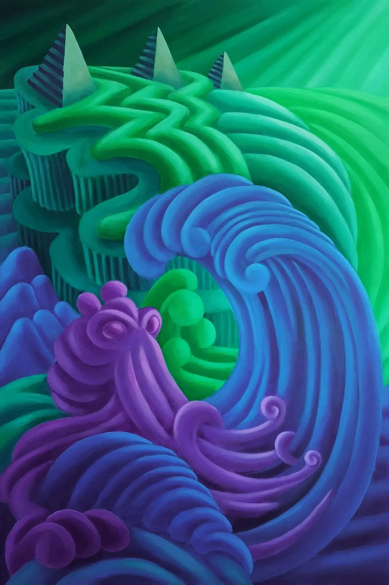 The Octopus and the Garden of God by Rolandas Žigonis