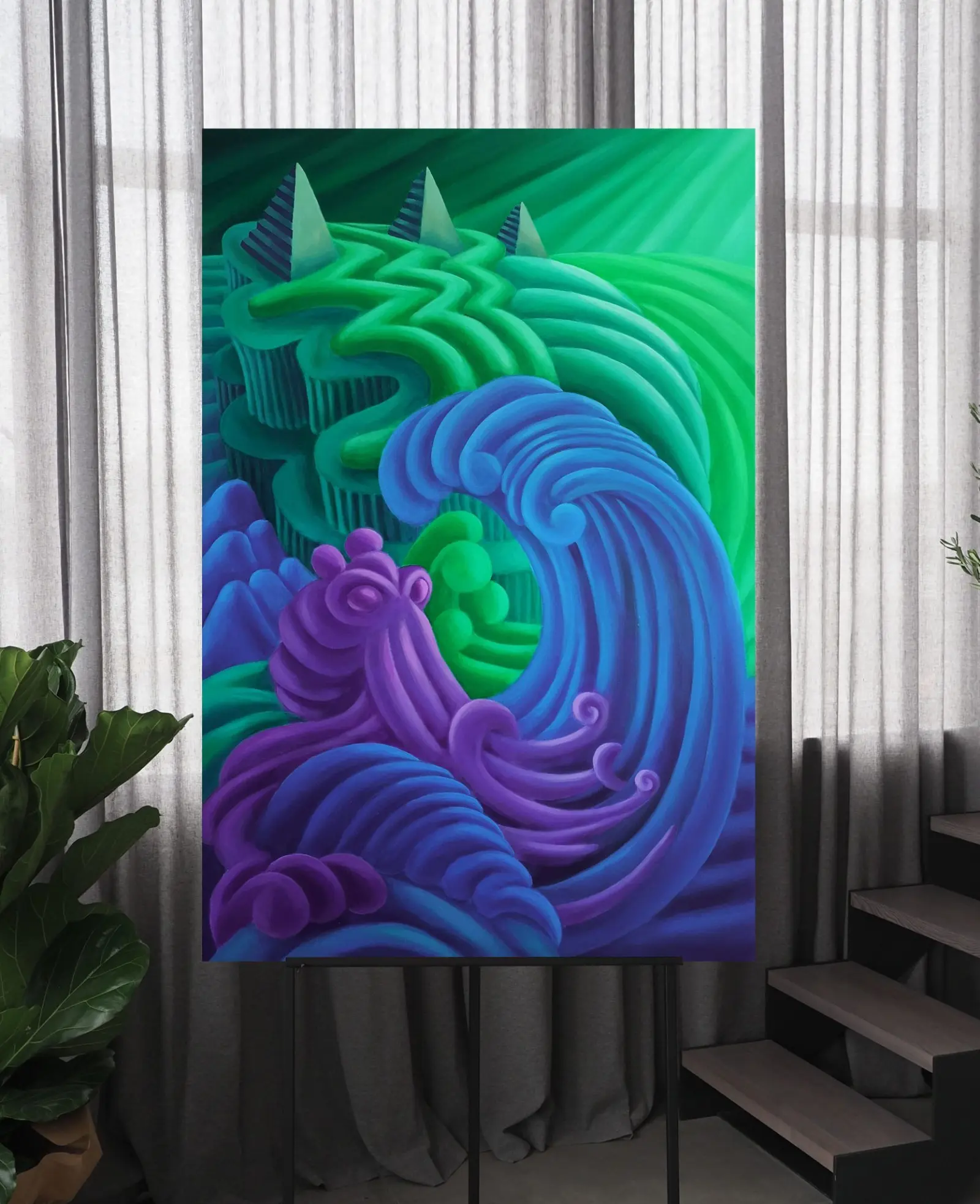 The Octopus and the Garden of God by Rolandas Žigonis, additional view